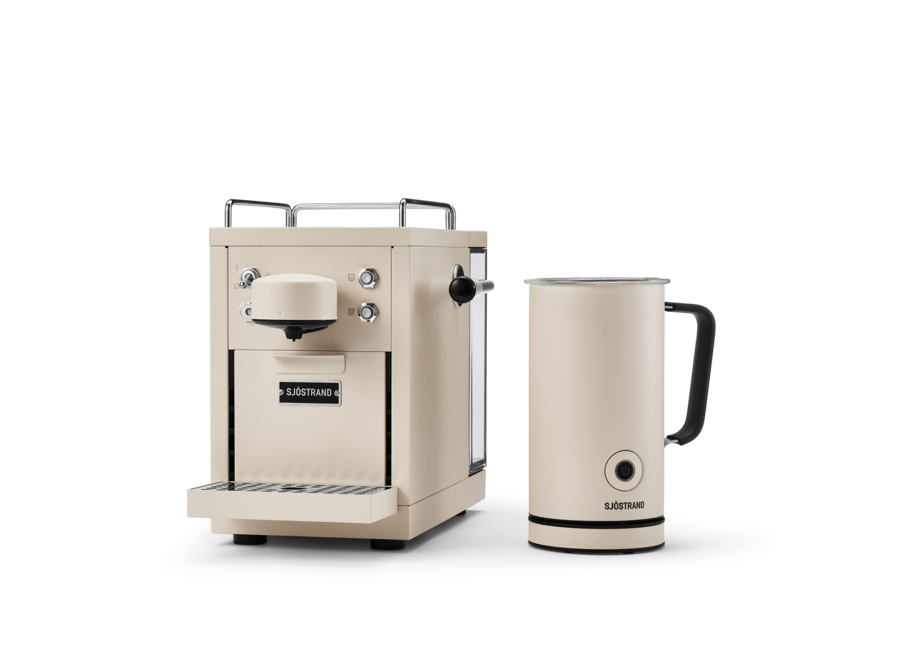 Melkopschuimer Beige