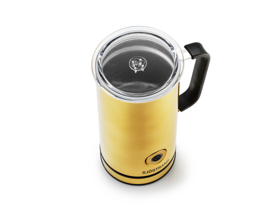 Melkopschuimer Brass