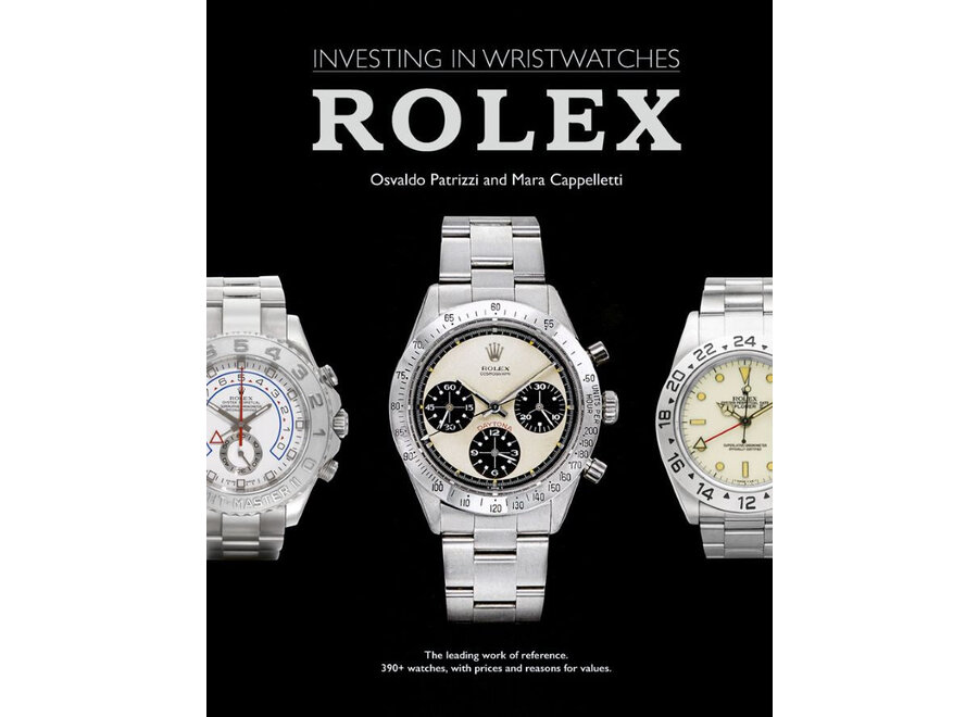 Tafelboek ROLEX – Investing in Wristwatches + Boekenstandaard Zwart
