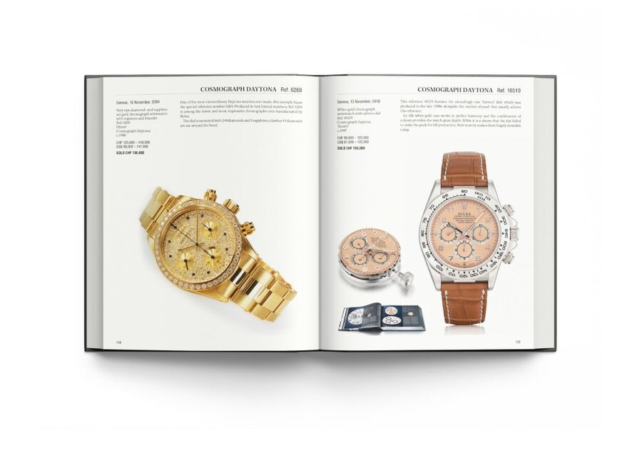 Tafelboek ROLEX – Investing in Wristwatches + Boekenstandaard Zwart