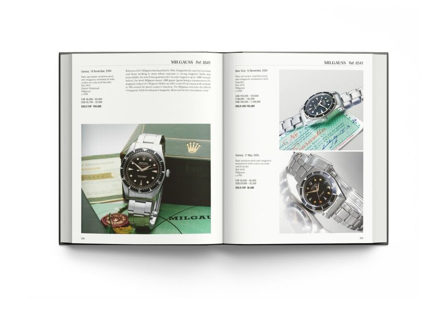 Tafelboek ROLEX – Investing in Wristwatches + Boekenstandaard Zwart