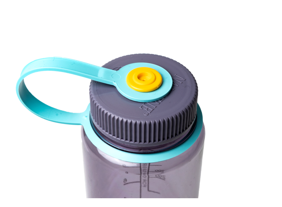 Wide-Mouth Waterfles 400ml Aubergine