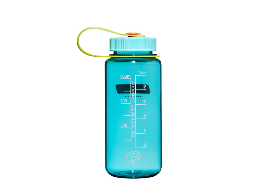 Wide-Mouth Waterfles 400ml Cerulean