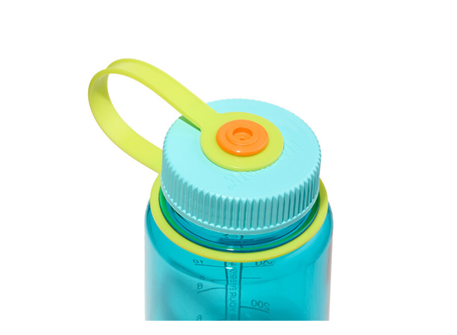 Wide-Mouth Waterfles 400ml Cerulean