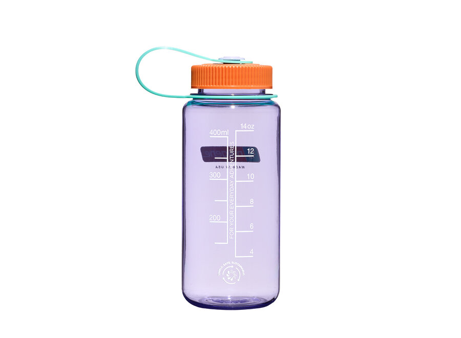 Wide-Mouth Waterfles 400ml Amethyst