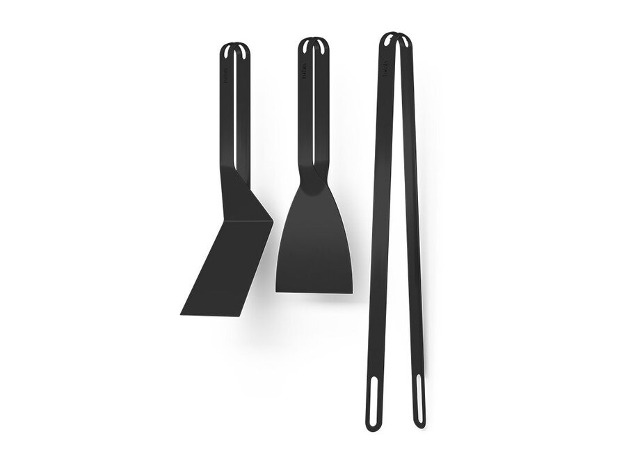 BBQ Tool Set Zwart