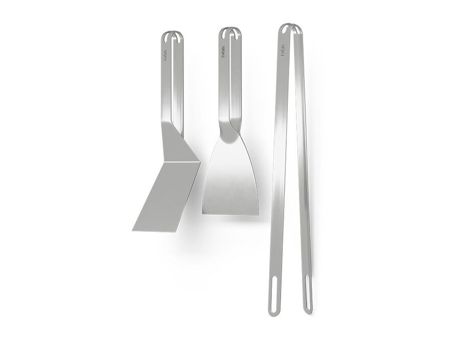 BBQ Tools Set Zilver