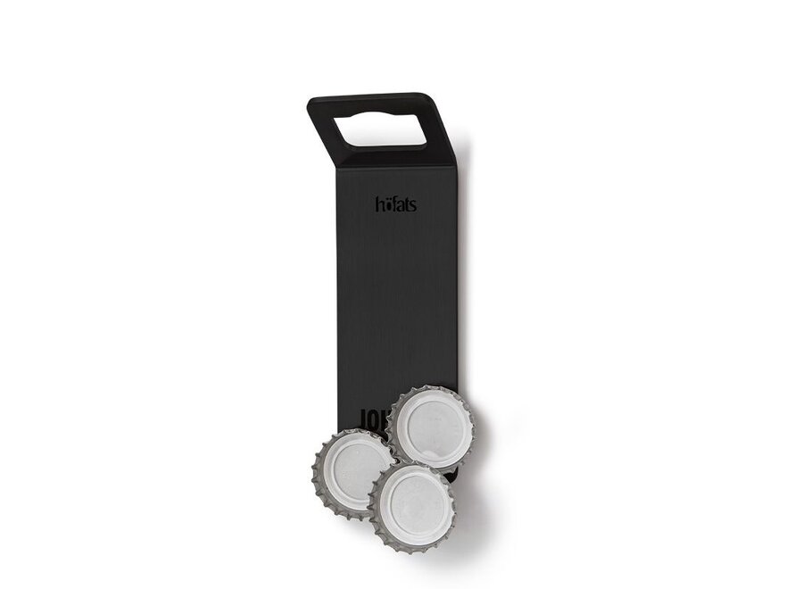 JOHNNY CATCH Magneet Flesopener Zwart
