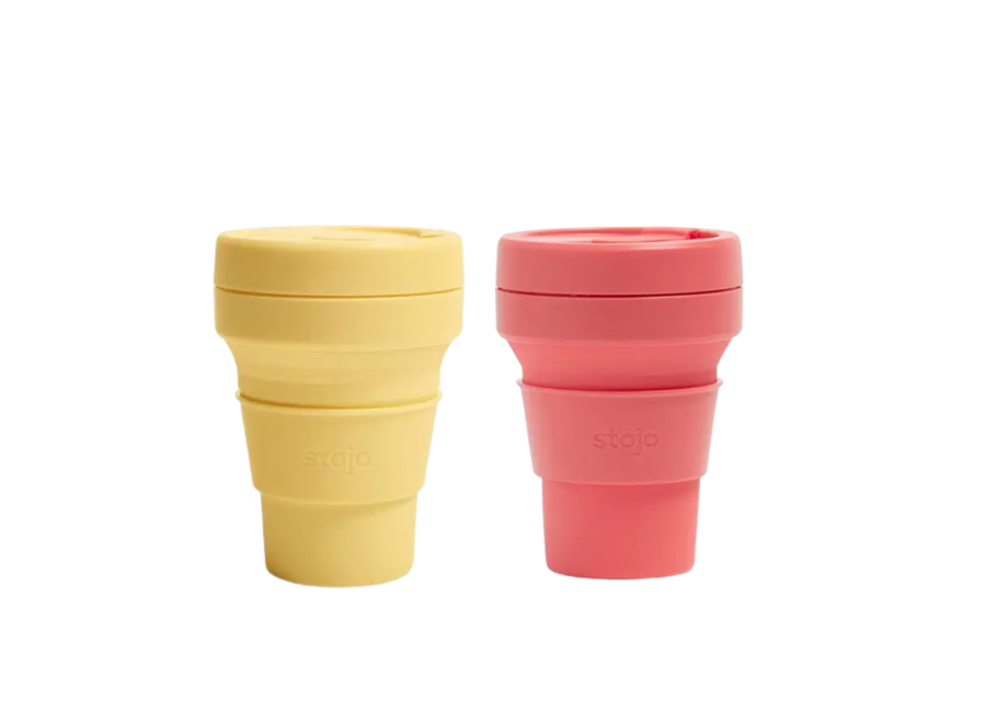 Pocket Cup 2-pack Mimosa & Coral