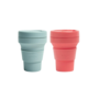 Pocket Cup 2-pack Aquamarine & Coral 2x 355ml
