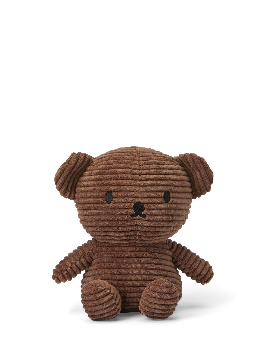 Bon Ton Toys Boris Beer ECO Corduroy Knuffel Bruin 17cm