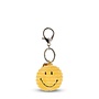 Smiley® Sleutelhanger Geel Corduroy 4,5cm