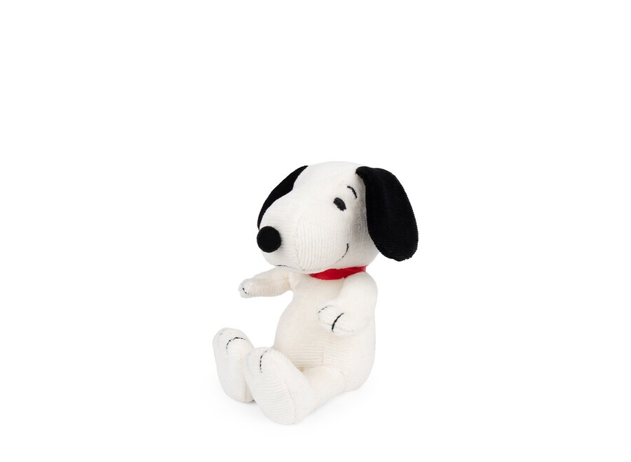 Snoopy Mini Corduroy Cream in giftbox- 17 cm