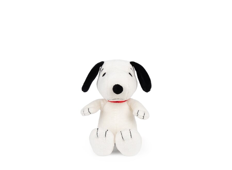 Snoopy Mini Corduroy Cream in giftbox- 17 cm