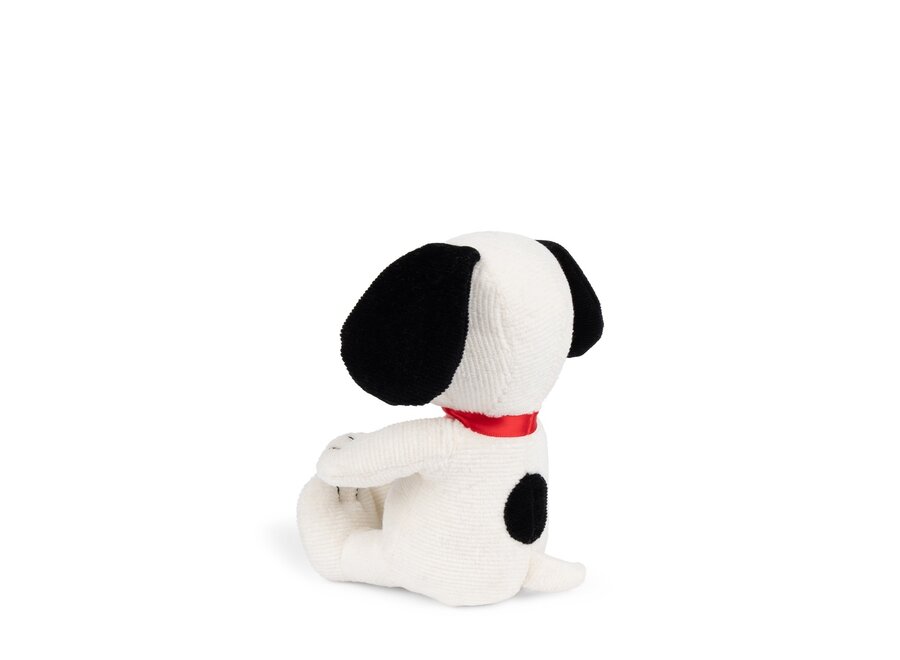 Snoopy Mini Corduroy Cream in giftbox- 17 cm