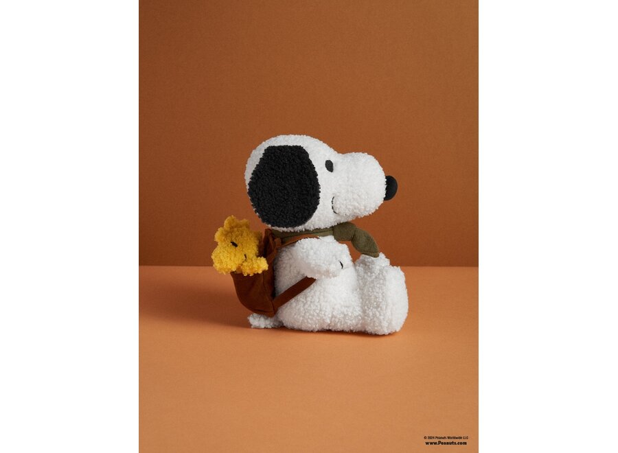 Snoopy with Woodstock in Backpack - 20 cm