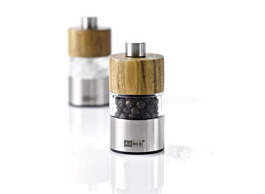 Mini Peper- & Zoutmolen Set David