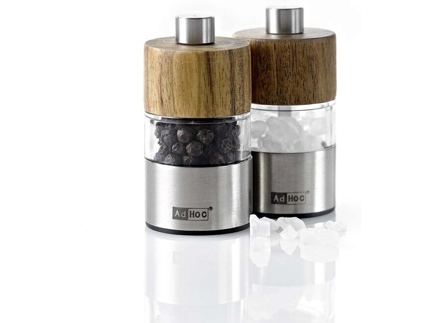 Mini Peper- & Zoutmolen Set David