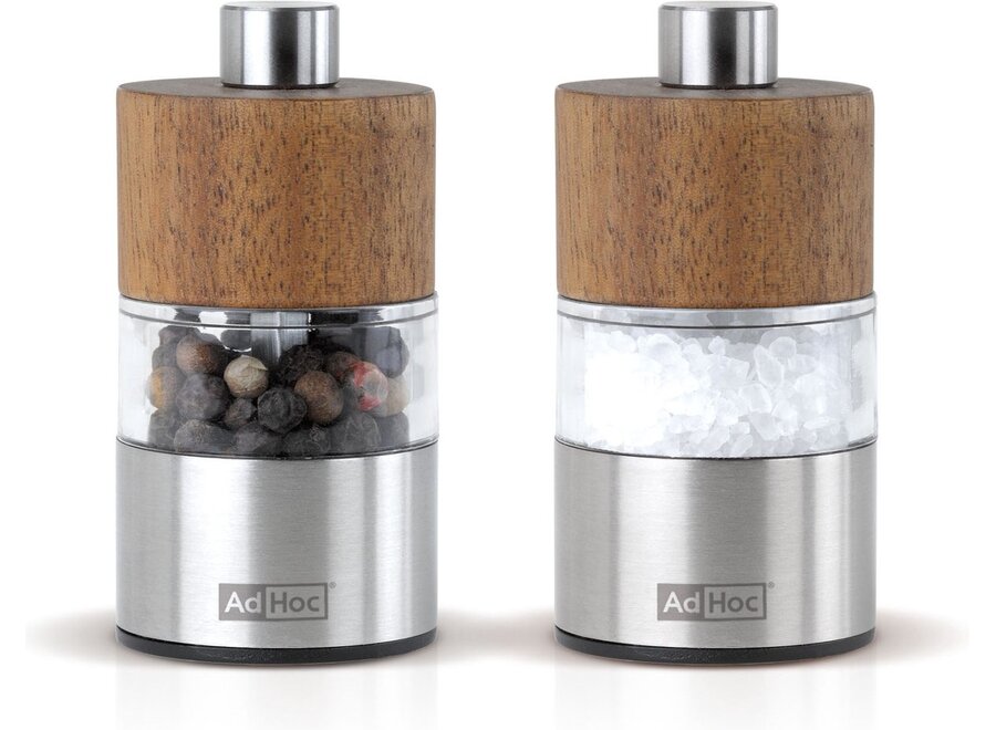 Mini Peper- & Zoutmolen Set