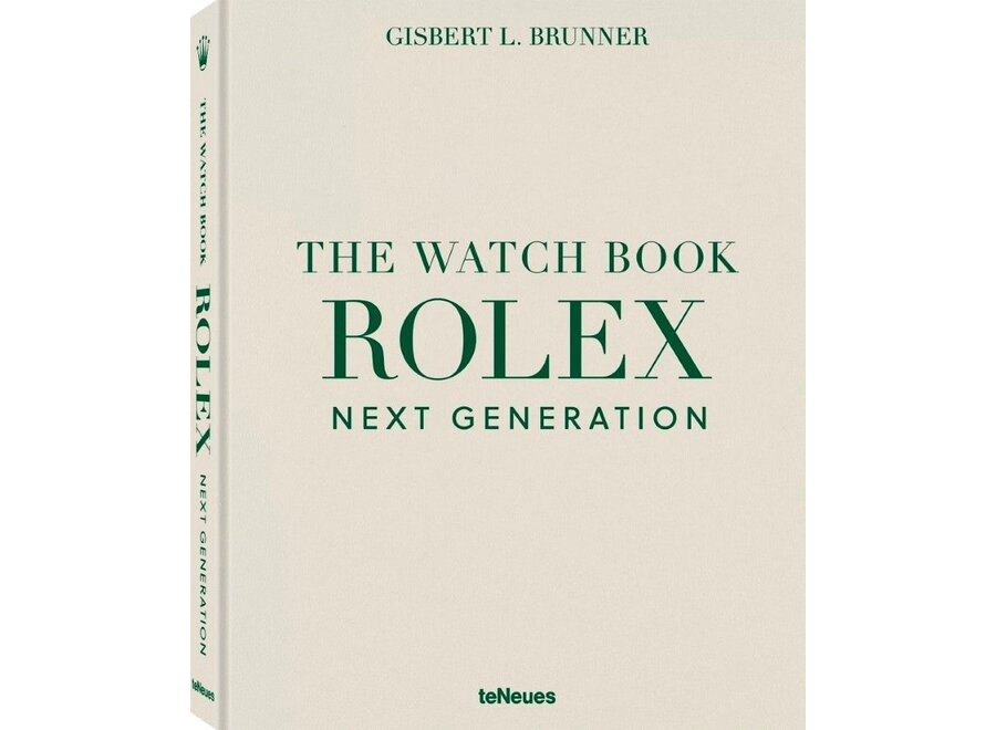 The Watch Book ROLEX, Next Generation + Boekenstandaard Transparant Bruin