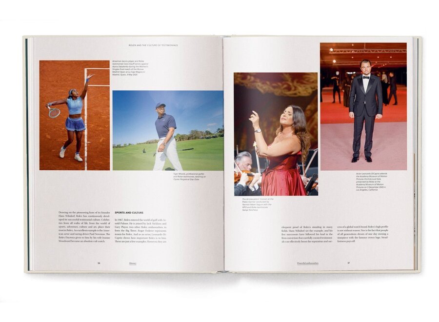 The Watch Book ROLEX, Next Generation + Boekenstandaard Transparant Bruin