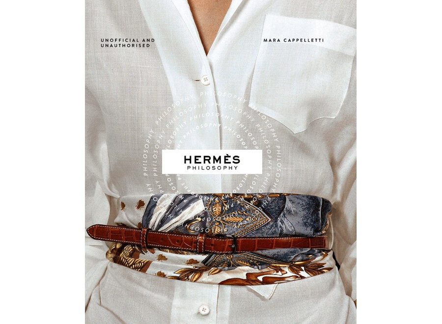 Hermès Philosophy + Boekenstandaard Transparant Bruin