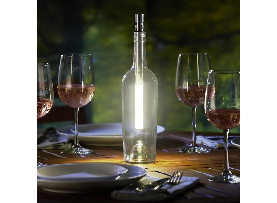 Multicolor LED Lamp voor Fles