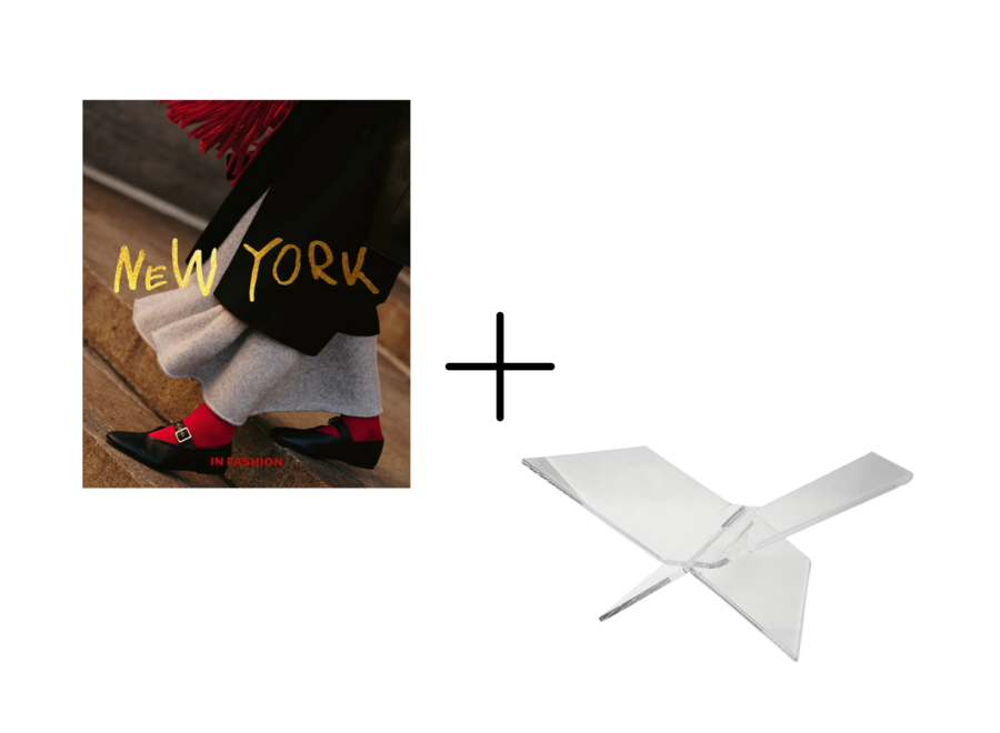 New York. In Fashion + Boekenstandaard Transparant