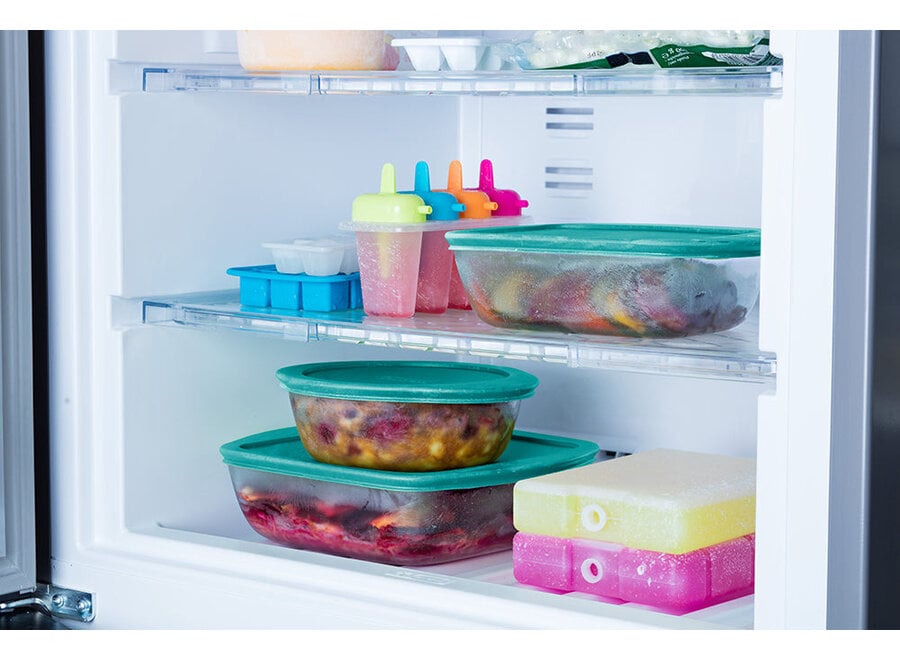 Cook & Store Schaal met Deksel Rechthoek 3-delig