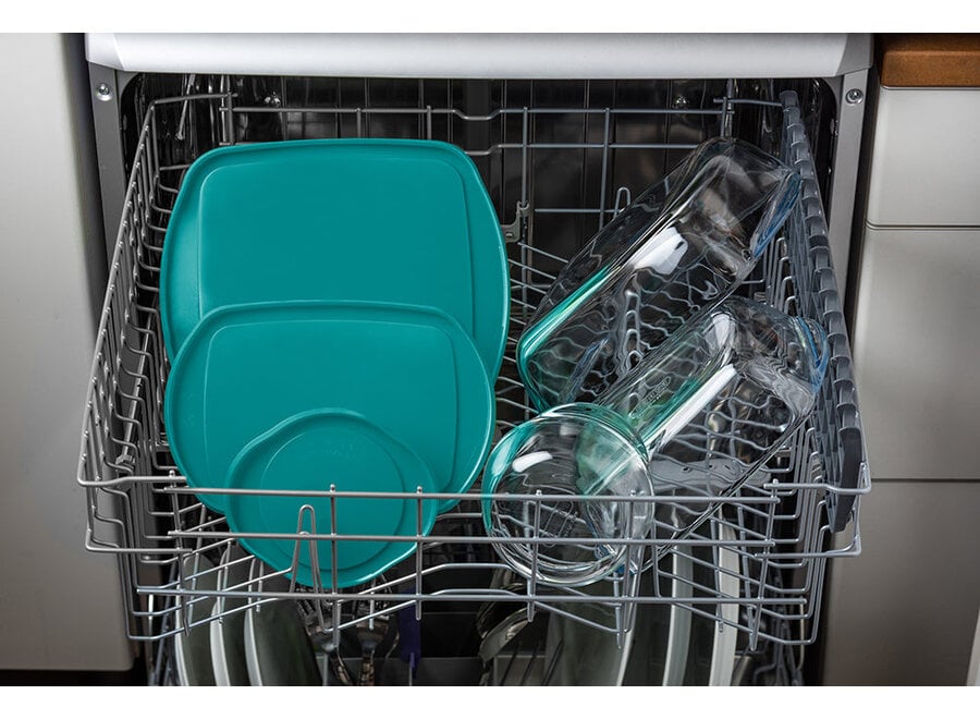 Cook & Store Schaal met Deksel Rechthoek 3-delig