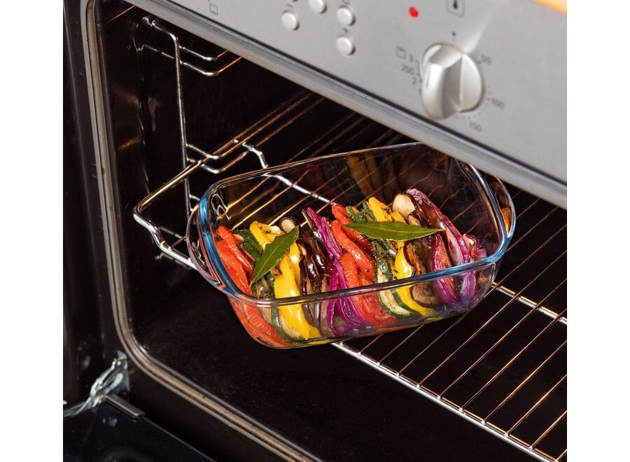 Cook & Store Schaal met Deksel Rechthoek 3-delig