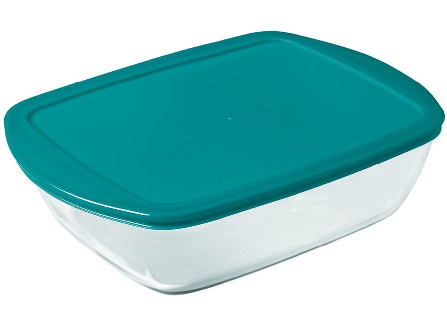 Cook & Store Schaal met Deksel Rechthoek 3-delig