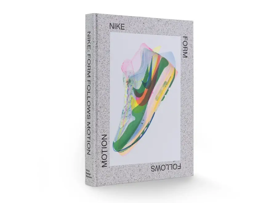 Tafelboek Nike: Form Follows Motion + Boekenstandaard Roze