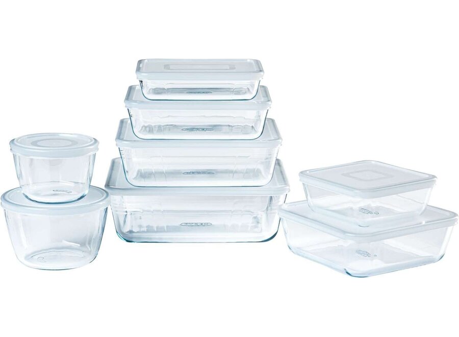 Cook & Freeze Ovenschaal met Deksel 8-delig