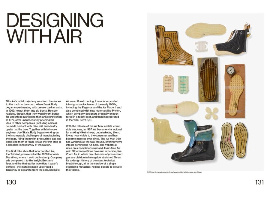 Tafelboek Nike: Form Follows Motion + Boekenstandaard Zwart