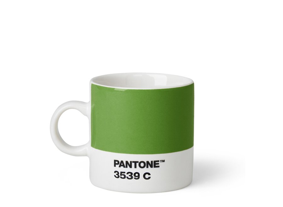 Pantone Espresso Kop Groen