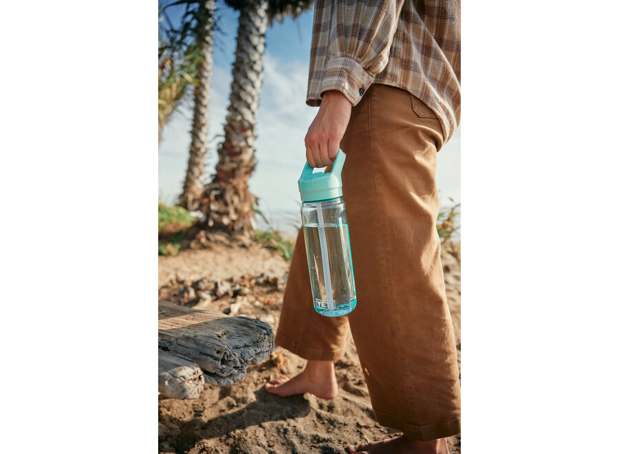 YONDER™ Waterfles met Rietje 750ml Seafoam