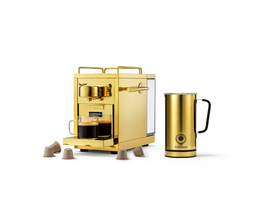 The Original Brass 2.0 + Melkopschuimer
