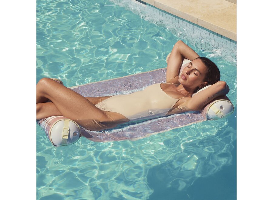 Drijvende Hangmat Mesh Tierra Clay Stripe