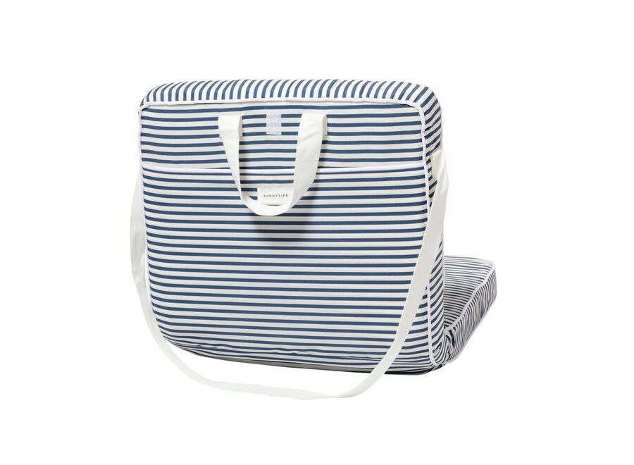 Opvouwbare Strandstoel Resort Navy Stripe