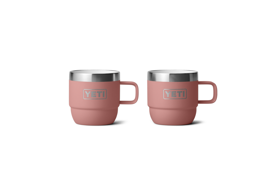 Rambler® Espresso Mok 6oz (177ml) Sandstone Pink 2-Pack