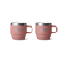 Rambler® Espresso Mok 6oz (177ml) Sandstone Pink 2-Pack