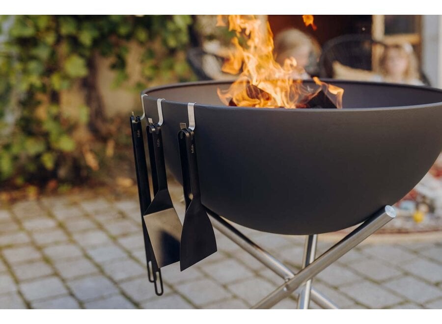 BBQ Tools Draaier Zwart