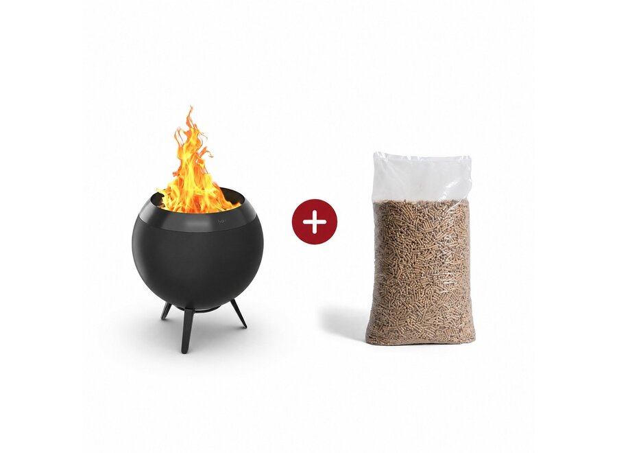 MOON 45 Vuurkorf incl. Pellets 10kg
