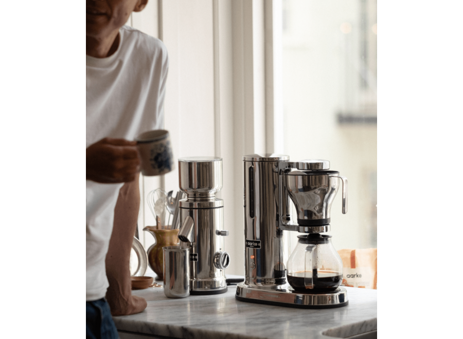 Koffiezetapparaat RVS Steel