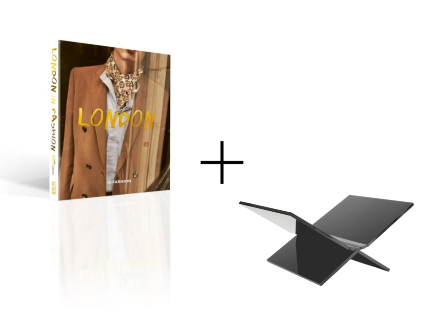 London. In Fashion + Boekenstandaard Zwart