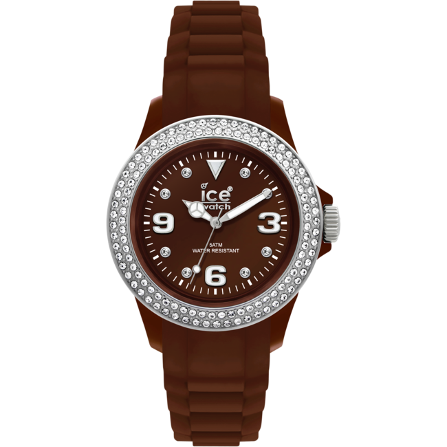 Ice-Watch Dameshorloge Siliconen Bruin Ø40 IW000228 | Starlounge