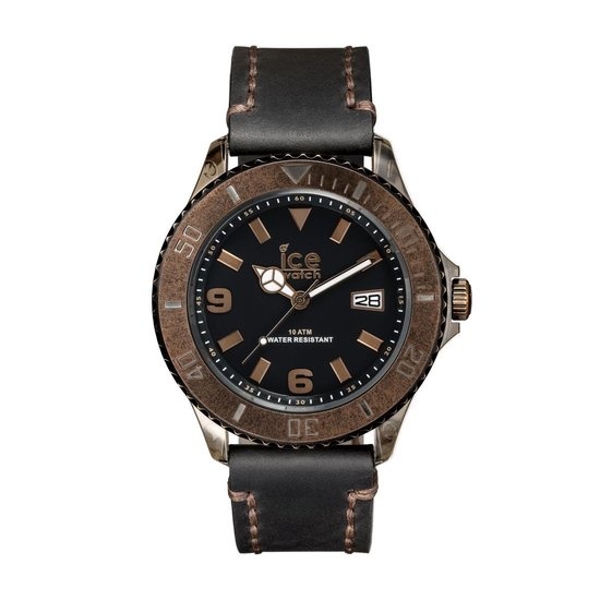 Ice-Watch Herenhorloge Leer Zwart Ø48,5 IW000933 | Starlounge