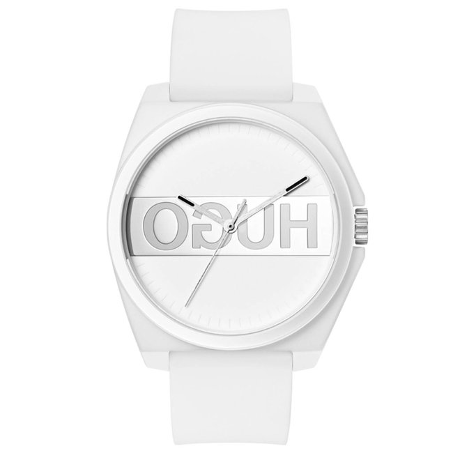 Hugo Boss Herenhorloge Rubber Wit Ø 46 HU1520016 | Starlounge