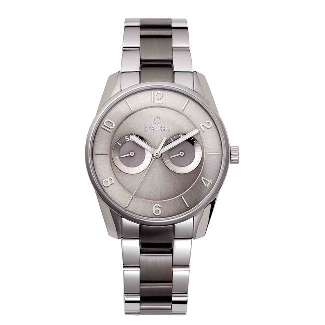 Obaku Herenhorloge Staal Zilverkleurig Ø40 V171GM CJSJ | Starlounge